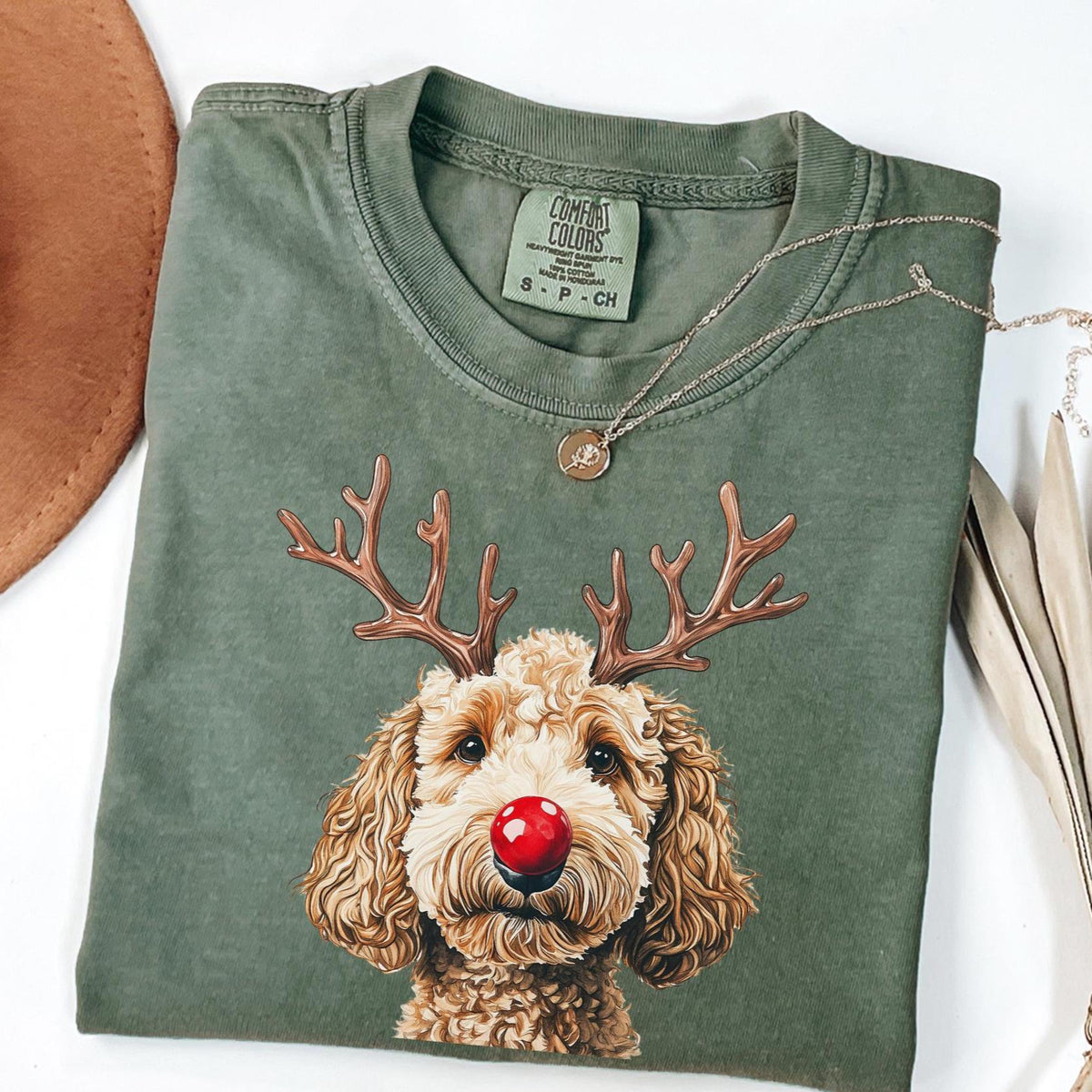 Comfort Colors Christmas Dog Shirt, Dog Owner Christmas Gift, Dog Christmas Shirt, Christmas Shirt, Holiday Shirt, Dog Gift 54bc8a14-a7c0-4d5b-a5e0-eb92f4f5ff7e-1.jpg