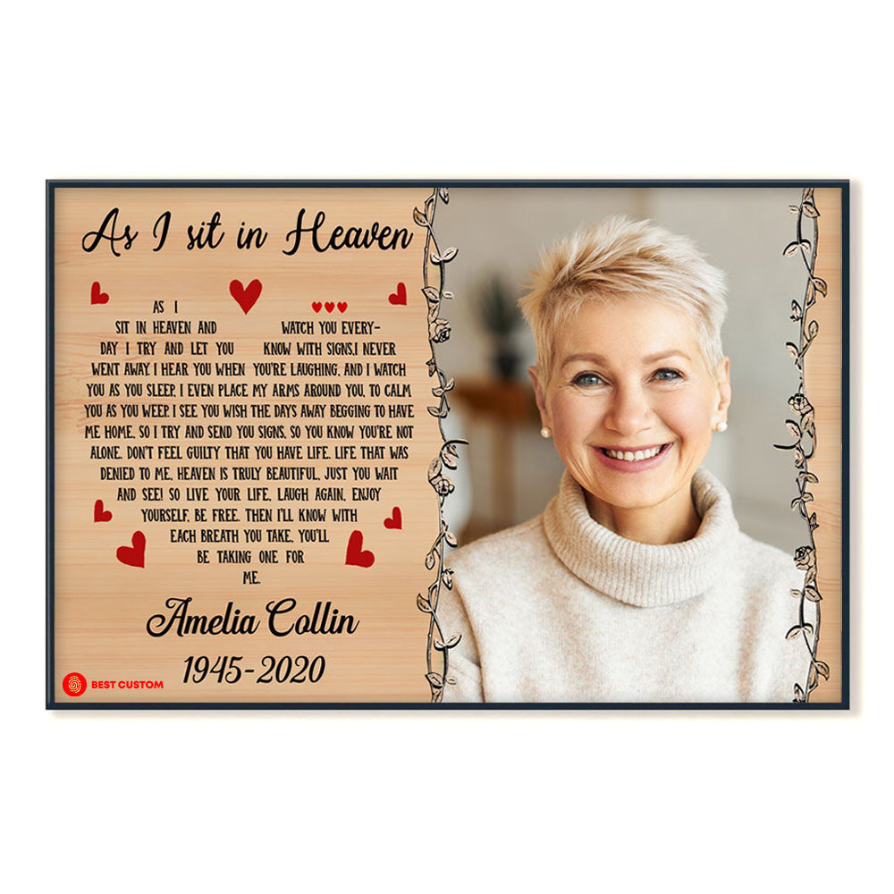 As I Sit In Heaven Vintage Photo Canvas Memorial Gift 55_1.jpg