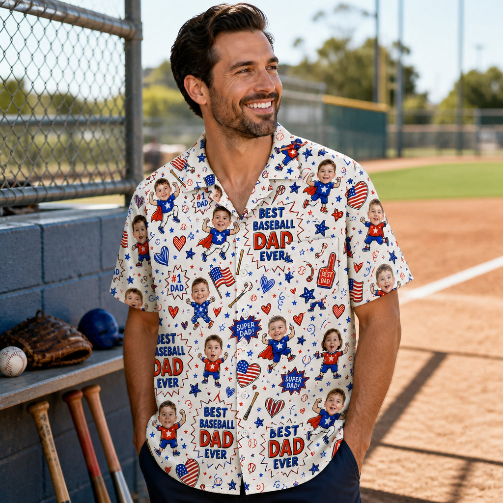 Best Baseball Dad AOP - Lifestyle 1
