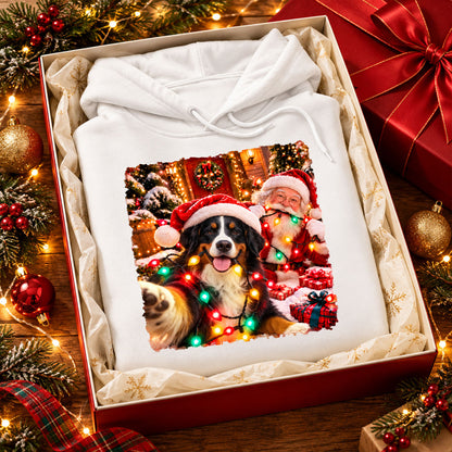 Custom Funny Photo Dog Selfie Santa Gifts - Personalized Comfort T-Shirt 55db07ac-0165-44da-8d05-a317446085f8-1-3-.jpg