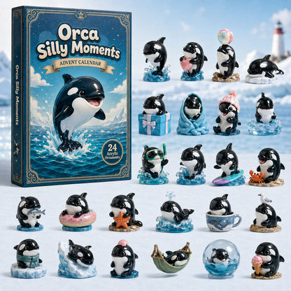Orca Silly Moments Advent Calendar 2026 - 24-Day Festive Countdown, Acrylic Charms Blind Box - Gift For Orca Lovers 5629a3f3-143f-4470-b7ad-c54e37d53269-orca.jpg