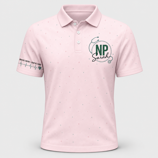 Personalized NP Name Crest Polo for Nurse Practitioners - Personalized Polo shirt - All over printed 564ec07f-f447-4941-9756-f8870a97f8c8.png