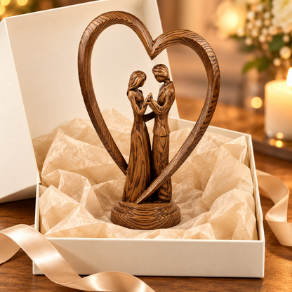 Wood Year Anniversary Gift for Couple – Romantic Valentines Day Wooden Sculpture, Gift For Couple 56573f19-4205-4f1e-bf03-5ed219c7c4af--i-t-nh-nh-n-khung-tim-g-1.png