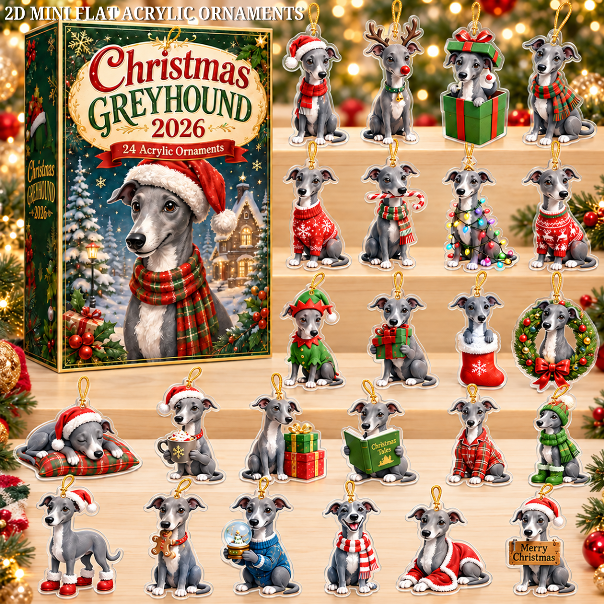 Christmas Greyhound Advent Calendar 2026 - 24-Day Festive Countdown, Acrylic Charms Blind Box - Gift For Greyhound Lovers 56cb9f34-a148-4ba0-91a7-4c11129f45b7-greyhound-text.png