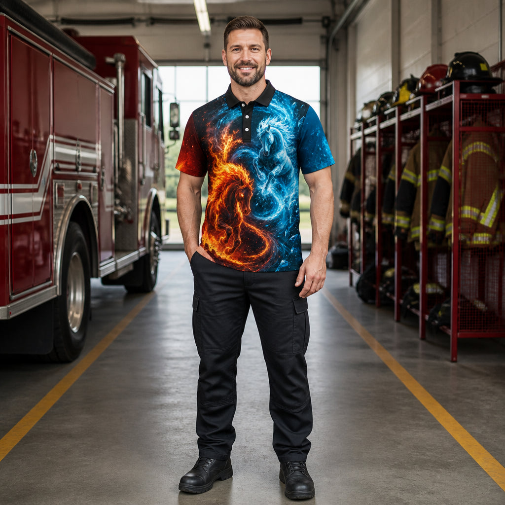 Elemental Stallions AOP Polo – Fire vs Ice - Polo shirt - All over printed 57f9f811-7ea7-4de6-a46a-c1d95a2e21ed.jpg