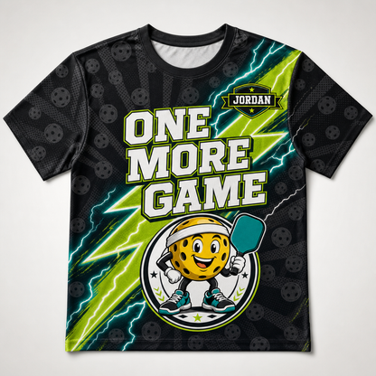 One More Game – Pickleball Team AOP Tee (Custom Name + Team) - Personalized T-Shirt - All over printed 580735fe-5ade-43c3-bdfe-672ef6ad210d.png