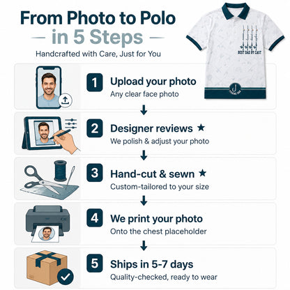 Fishing Dad Polo - How it is made