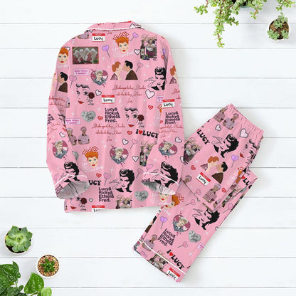 I Love Lucy Pajama Set, Lucy Ricardo Sleepwear, Vintage TV Show Women Pajamas, Retro Sitcom Lounge Set, Cozy Nightwear, Gift For Lucy Fans 58f32c70-5516-4dba-a303-cb3e19313d81-il_1588xN.6561735515_t2cj.jpg