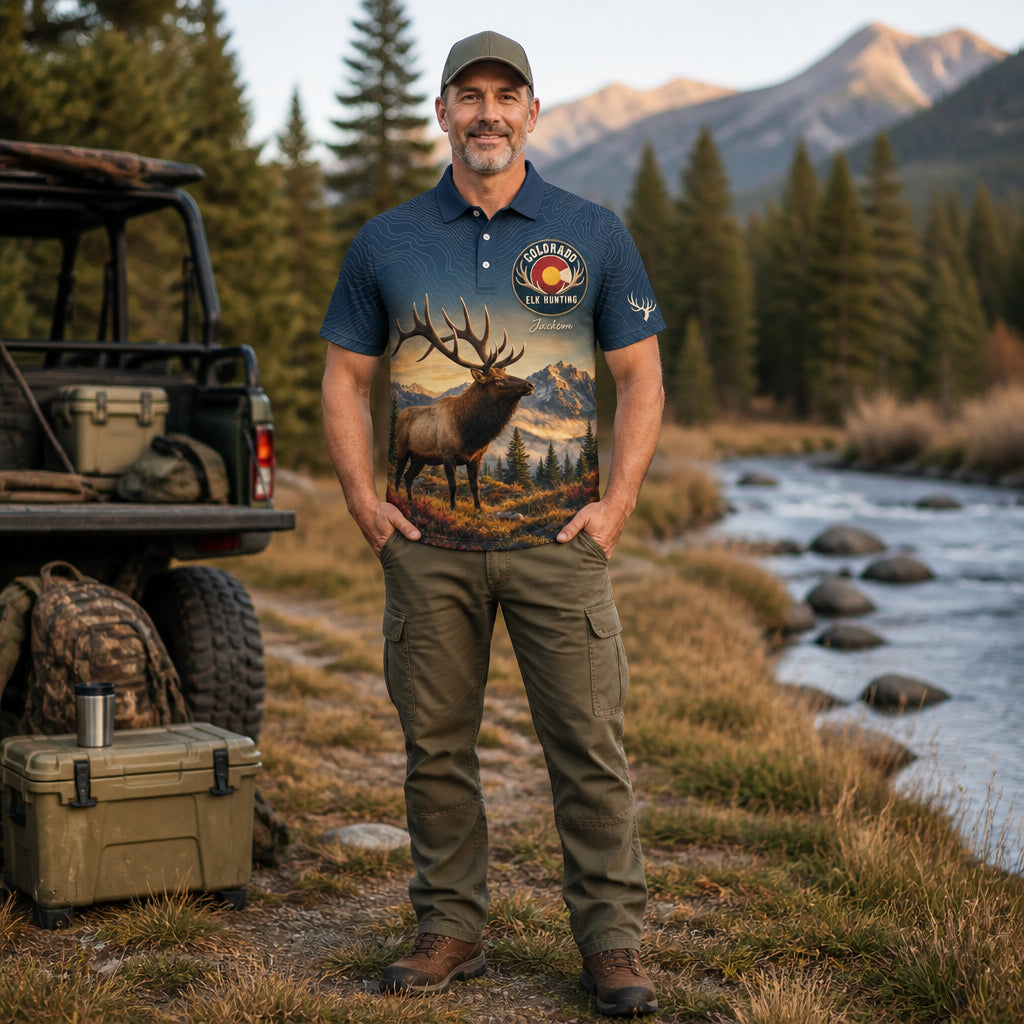 Colorado Elk Hunting AOP Polo – Personalized Name - Personalized Polo shirt - All over printed 5937f9d5-37d5-430d-9b2c-510e0f56ccf7.jpg