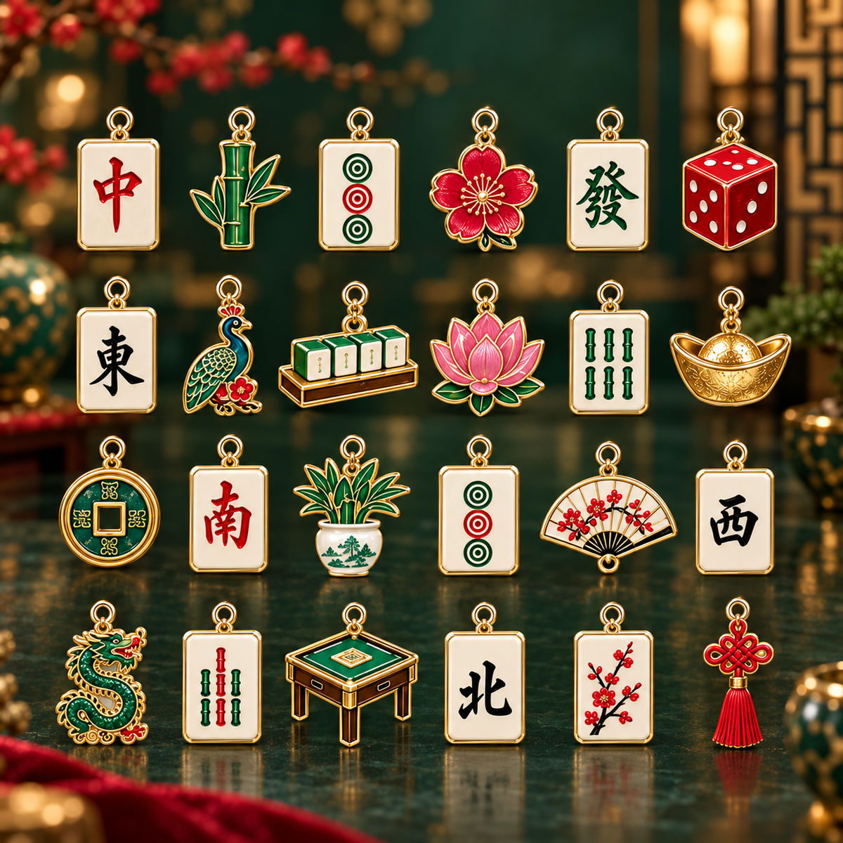 Mahjong Advent Calendar 2026, 24 Mini Acrylic Tile Charms, Mahjong Lover Christmas Countdown Gift, Holiday Hanging Ornament Set 5940ca8b-0a60-4e92-98aa-e0c192daa703-d2.png
