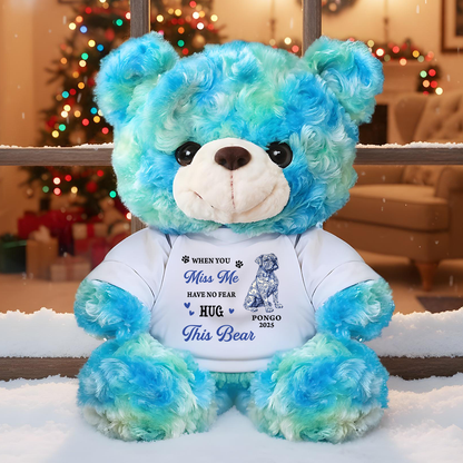 A Hug From Heaven Flower Forever In My Heart Teddy Bear - Memorial Gift - Personalized Plush Bear 596721e5-2adb-44d4-9084-29781faf1324-3.png