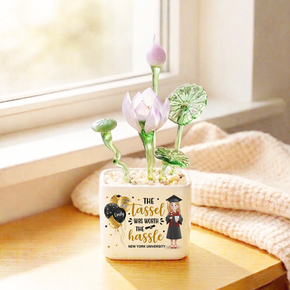 Graduation 2026 - Personalized Glass Everlasting Flowers