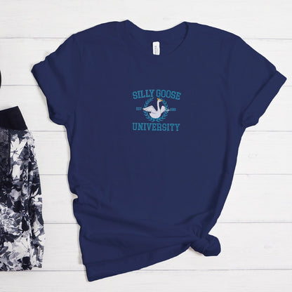 Embroidered Silly Goose University Shirt, Goose Crewneck Sweatshirt, Funny Sweatshirt, Funny Embroidered Tees, Group Gang Goose Shirt 5_290cd2cd-9eea-45d8-a235-e3fbd5186dbf.jpg
