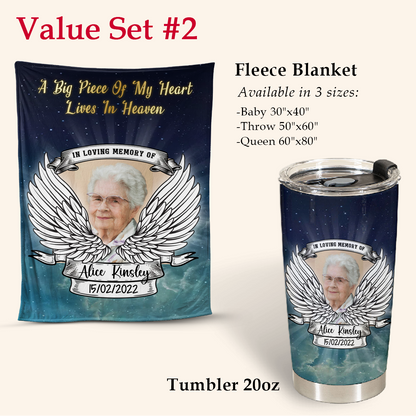 Memory Gifts - A Big Piece Of My Heart - Personalized Stainless Steel Tumbler 5_2e279087-9f4a-4d3f-a2b8-6b6ffbbe43e0.png