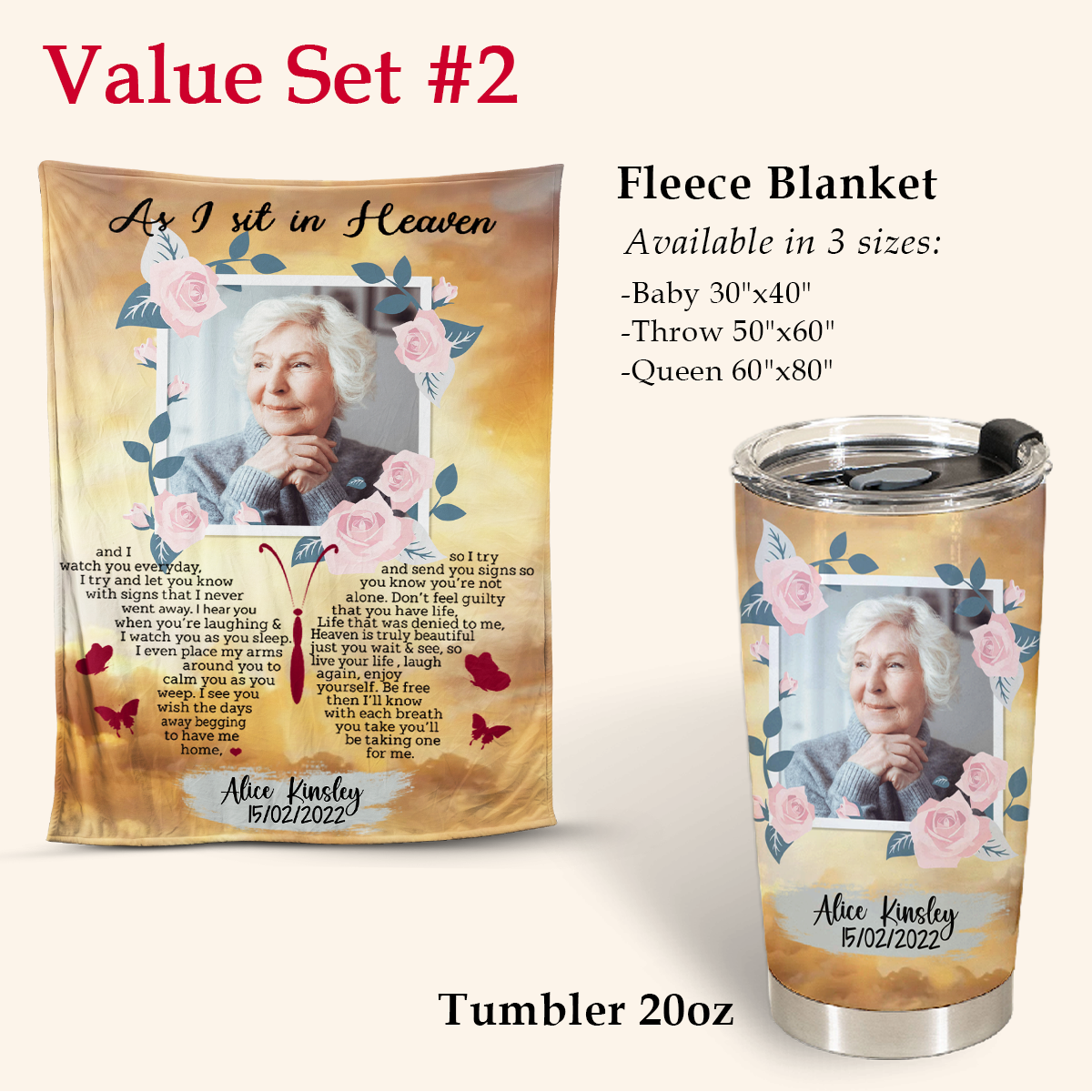 Memorial Gifts For Loss - As I Sit In Heaven - Personalized Tumbler Cups 5_31fdd9bd-5131-435e-ae41-abf82e1b2f2e.png