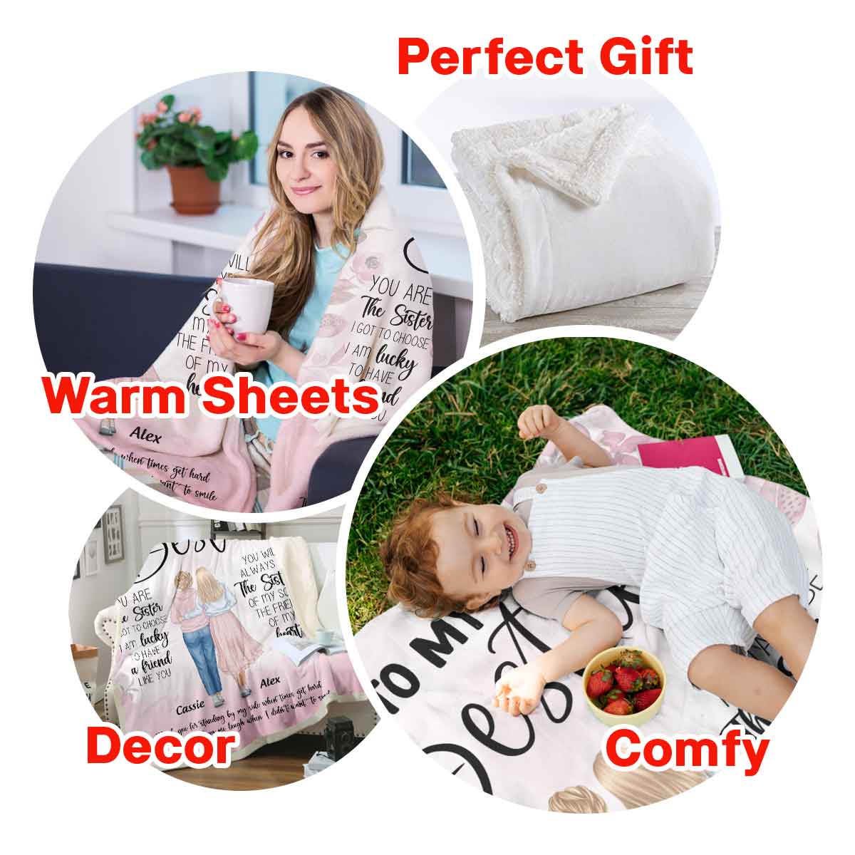 You Are The Sister - Personalized Blanket - Birthday, Friendship's Day Gift For Her, Besties, Friends 5_4915c6bc-8df8-4a58-8cb4-54c234a55bab.jpg