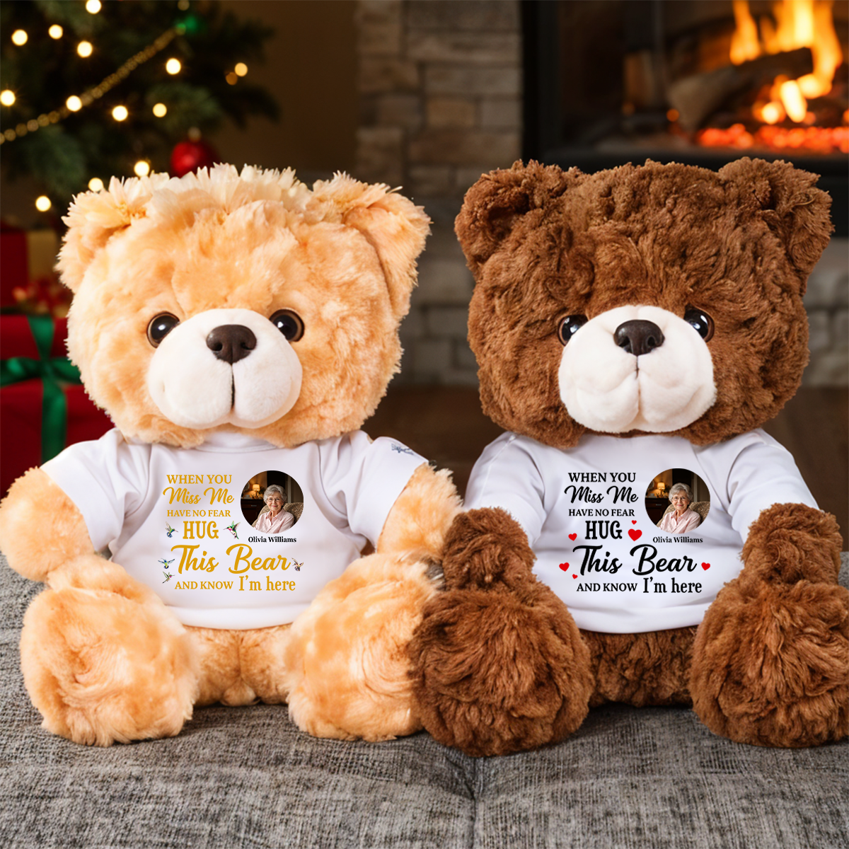 When You Miss Me Memorial Teddy Bear