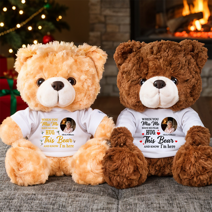 When You Miss Me Memorial Teddy Bear