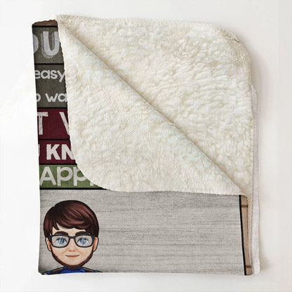 You Will Always Be My Loving Dad - Personalized Blanket - Gift For Father, Dad, Father's Day 5_89cef385-3249-4b58-92b6-e68db9bdfed1.jpg