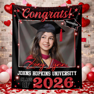 Class Of 2026 Custom Graduation Party Backdrop - Personalized Graduation Backdrop