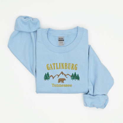 Gatlinburg Tennessee Sweatshirt, Embroidered Gatlinburg Crewneck Sweater, Gatlinburg Tennessee Shirt, Embroidered Mountains Sweatshirt 5_abcb82df-03dc-4189-88b8-21fd4fa75b0a.jpg
