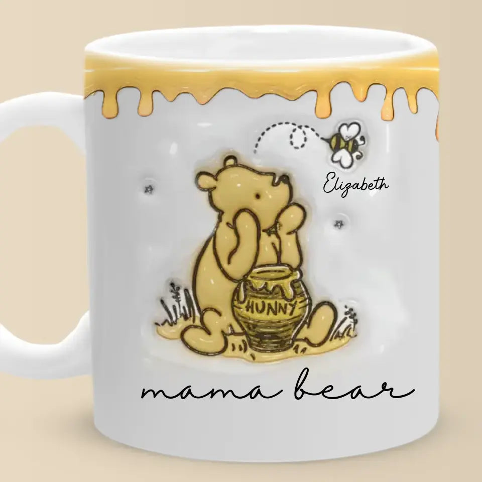Mama Bear - Personalized 3D Inflated Effect Printed Mug - Gift For Mother 5_ac544433-13d3-4983-b25a-639694b0a5b0.jpg