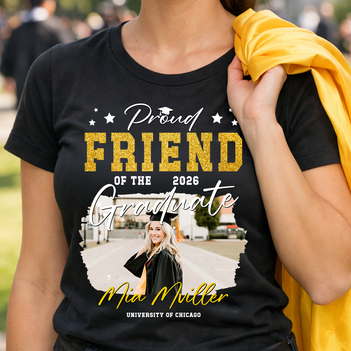 Congrats Graduation 2026 Personalized Graduation T-shirt