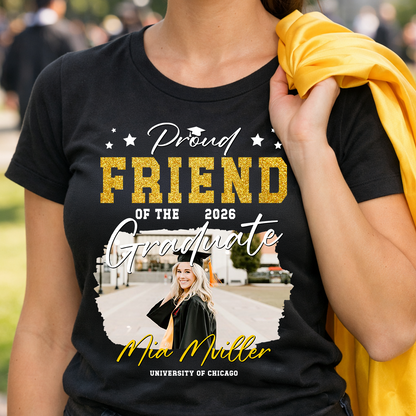 Congrats Graduation 2026 Personalized Graduation T-shirt