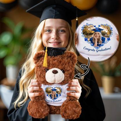 Graduate Bear Gifts - Teddy Bear With Personalized Shirt