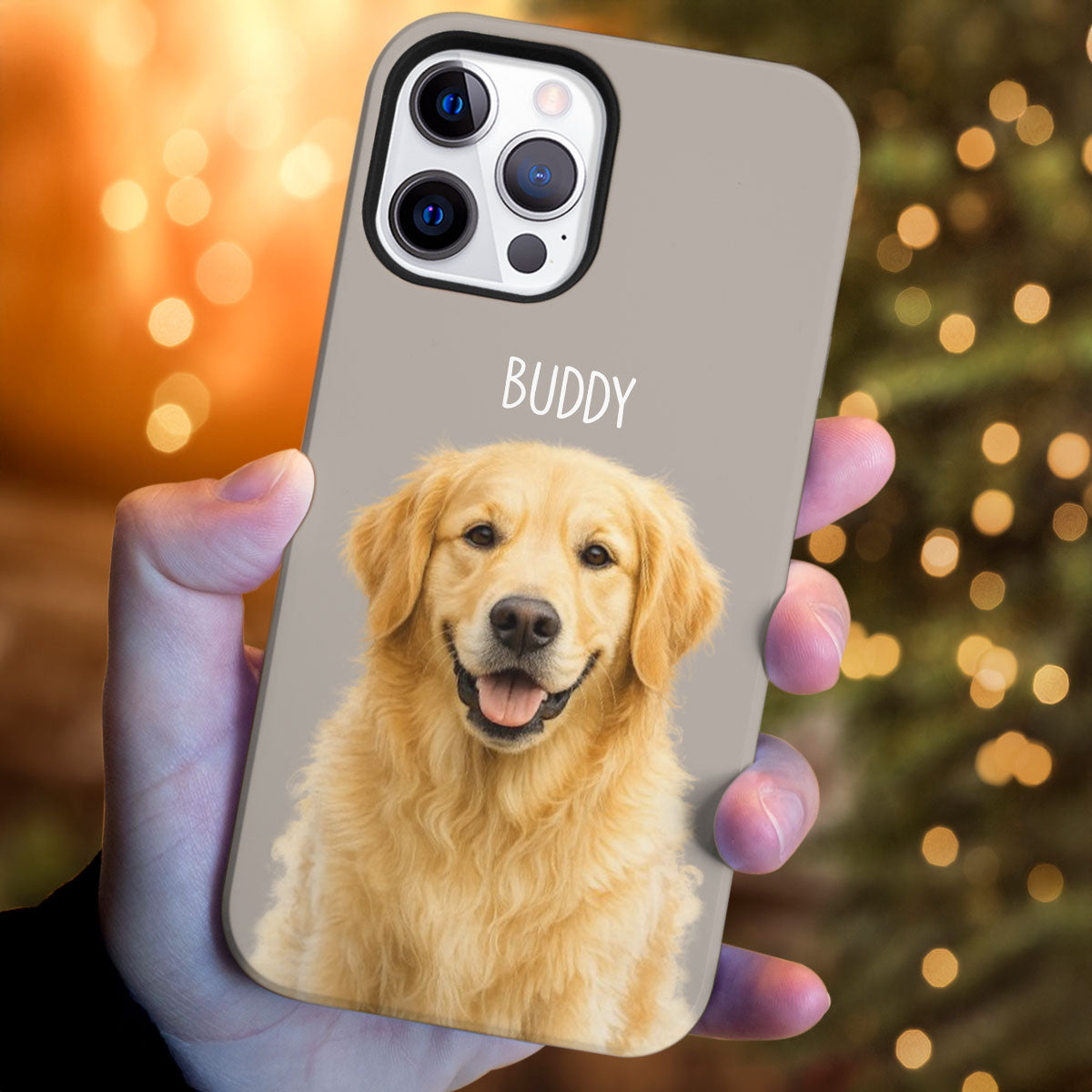 Pet Water Color Keepsake - Personalized Phone Case
