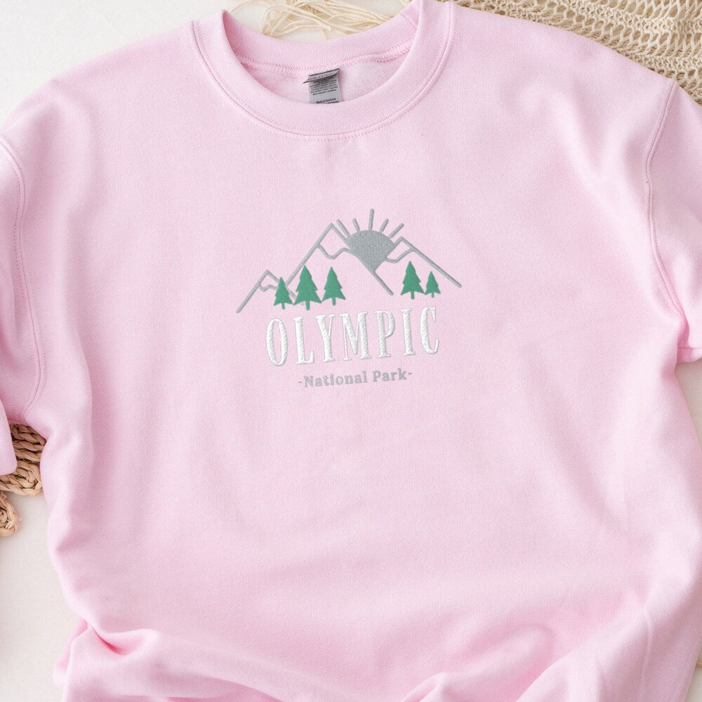 Olympic Sweatshirt, Olympic National Park, Embroidered Sweatshirt, National Park Sweater, Embroidered Sweater, Mountain Shirt 5_f401b1c1-a9c7-4218-8ece-a147e00390cc.jpg