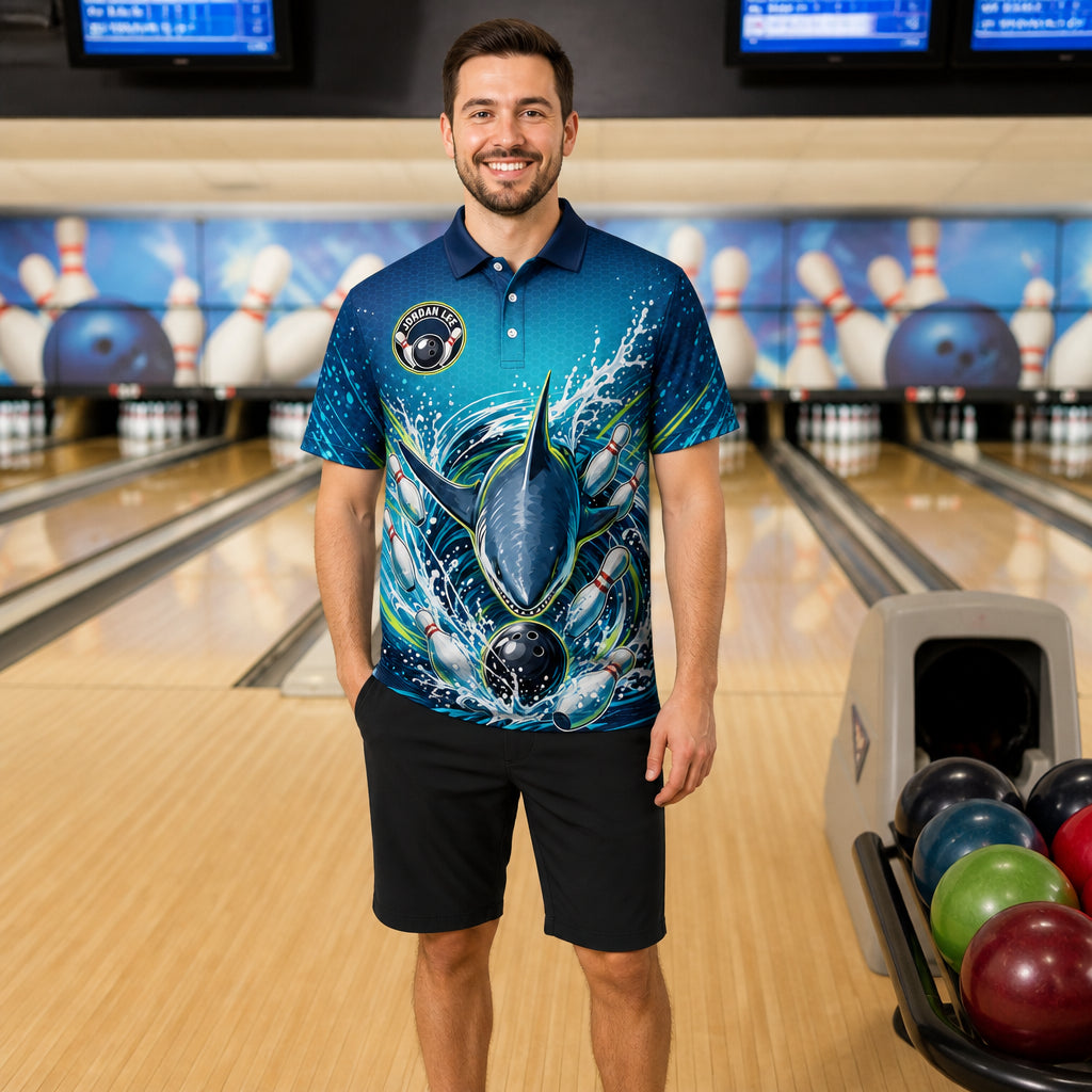 Custom Bowling Shark AOP Polo – Team Name + Player Name - Personalized Polo shirt - All over printed 5a1ab691-cbda-4e57-88ff-5bf9bd747025.jpg