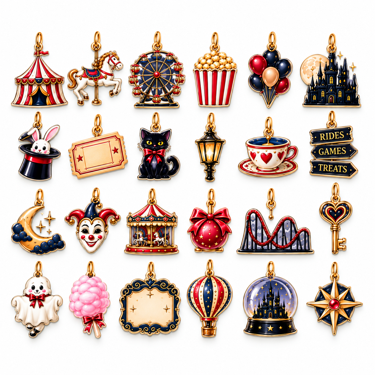 Mysterious Amusement Park Advent Calendar – 24 Mini Acrylic Ornament Charms, 24 Days of Magical Surprises, Carnival Christmas Countdown Gift 5a4f81b7-5905-4317-9dd6-75518718aac9-lo2.png