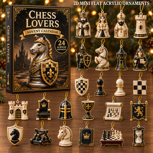 Chess Knight Advent Calendar 2026 - 24-Day Festive Countdown, Acrylic Charms Blind Box - Gift For Chess Lovers 5a9d8909-c101-4a1c-a0fc-ff5beea88bb6-chess-text.png