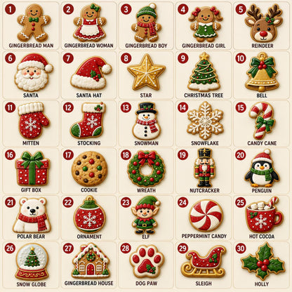 Custom Gingerbread Family 2 Layer Wooden Ornament, Personalized Christmas Cookie Tray Ornament, Family Keepsake, Family Of Four Ornament 5b7cb1c7-77ce-4752-8963-ce9a8a7aab1e-3.jpg