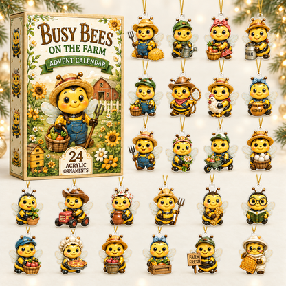 Busy Bees Advent Calendar 2026 - 24-Day Festive Countdown, Acrylic Charms Blind Box - Gift For Bee Lover 5c6be23e-ca5d-4d4b-968f-f6415a69e581-bee-box-charms.png