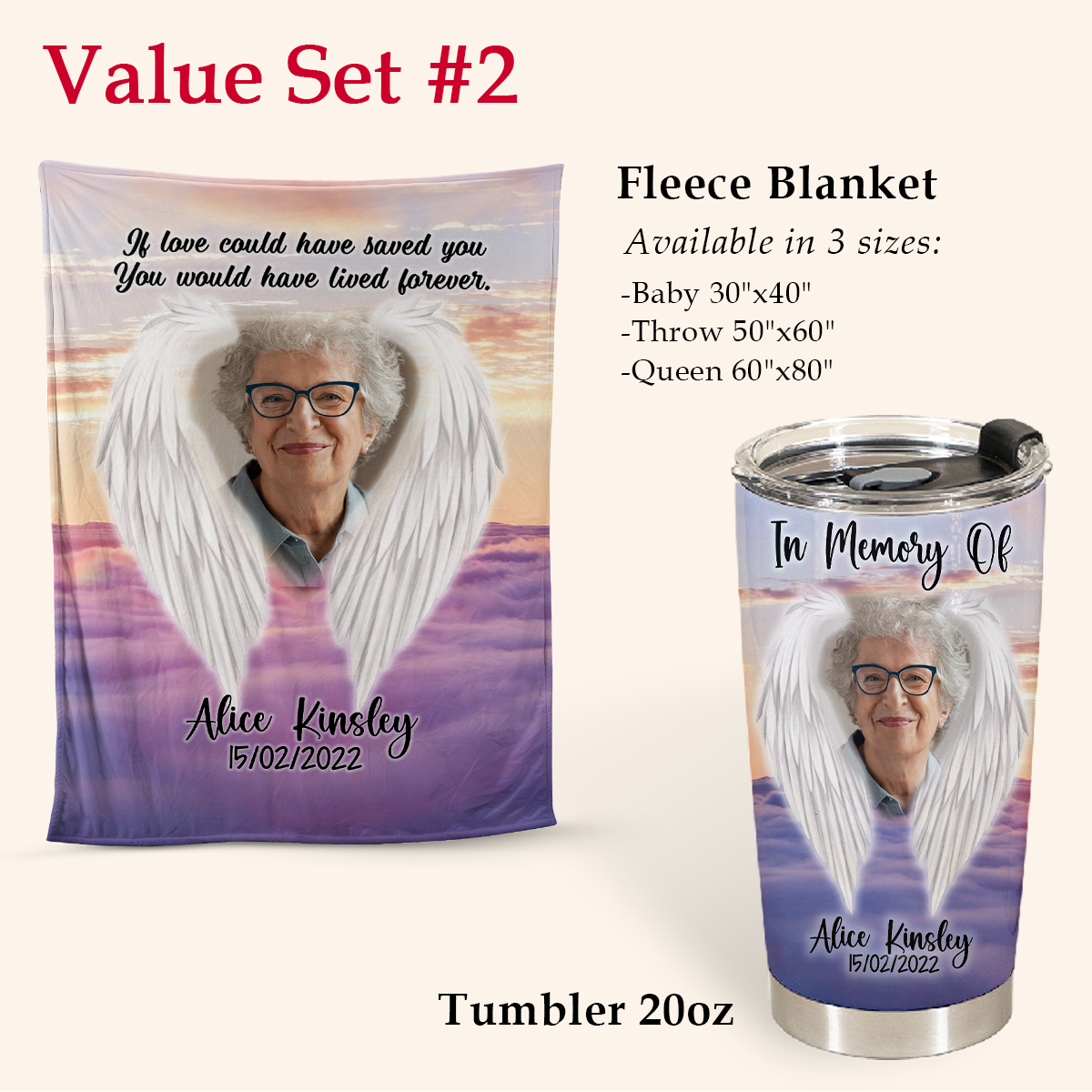 Memories Gift - If Love Could Have Saved You - Tumbler Cups Personalized 5copy_34d7f11f-c5e5-4938-885e-613d82763f78.png
