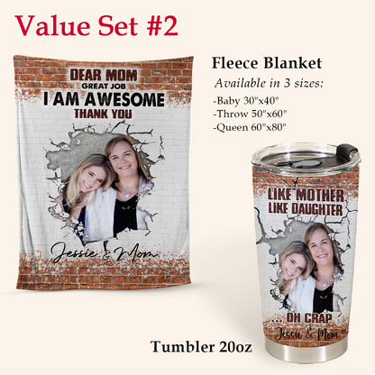Personalized Photo Gifts For Mother's Day - Like Mother Like Daughter - Personalized Insulated Tumbler 5copy_69412e4f-84a1-4075-99d8-9a41a861867c.png