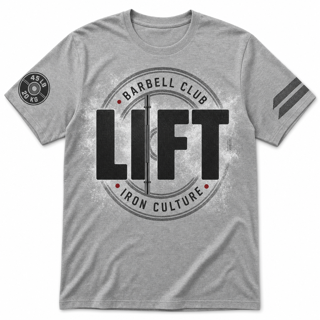 LIFT Barbell Club AOP Tee - T-Shirt - All over printed 5d378144-a1da-4a0b-bae1-6b66d8f1a345.png