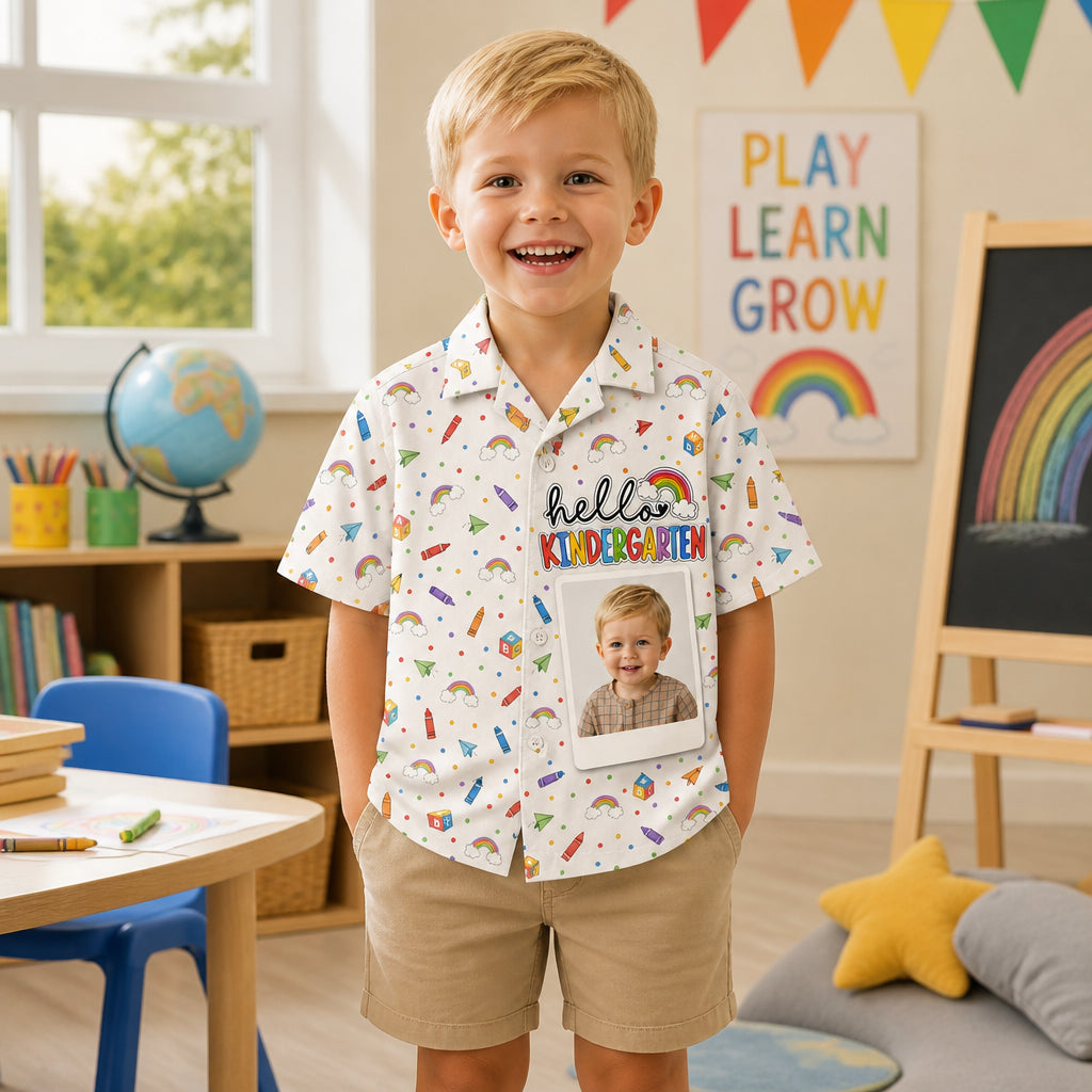 Hello Kindergarten Photo AOP Kids Hawaiian Shirt - Personalized Hawaiian Kids Shirt - AOP 5e1d85c4-e1c7-4c96-bb30-b057aacd8726.jpg