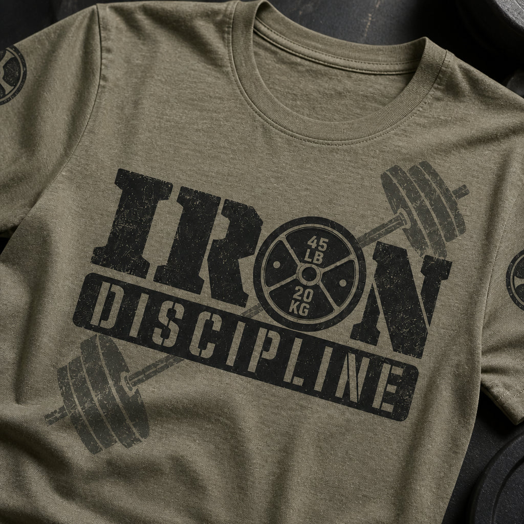 Iron Discipline Weight Plate Tee - T-Shirt - All over printed 5e500319-fa53-4347-b171-9a03f1cc2a7c.jpg