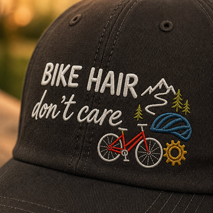 Bike Hair Dont Care Cap - How it is made