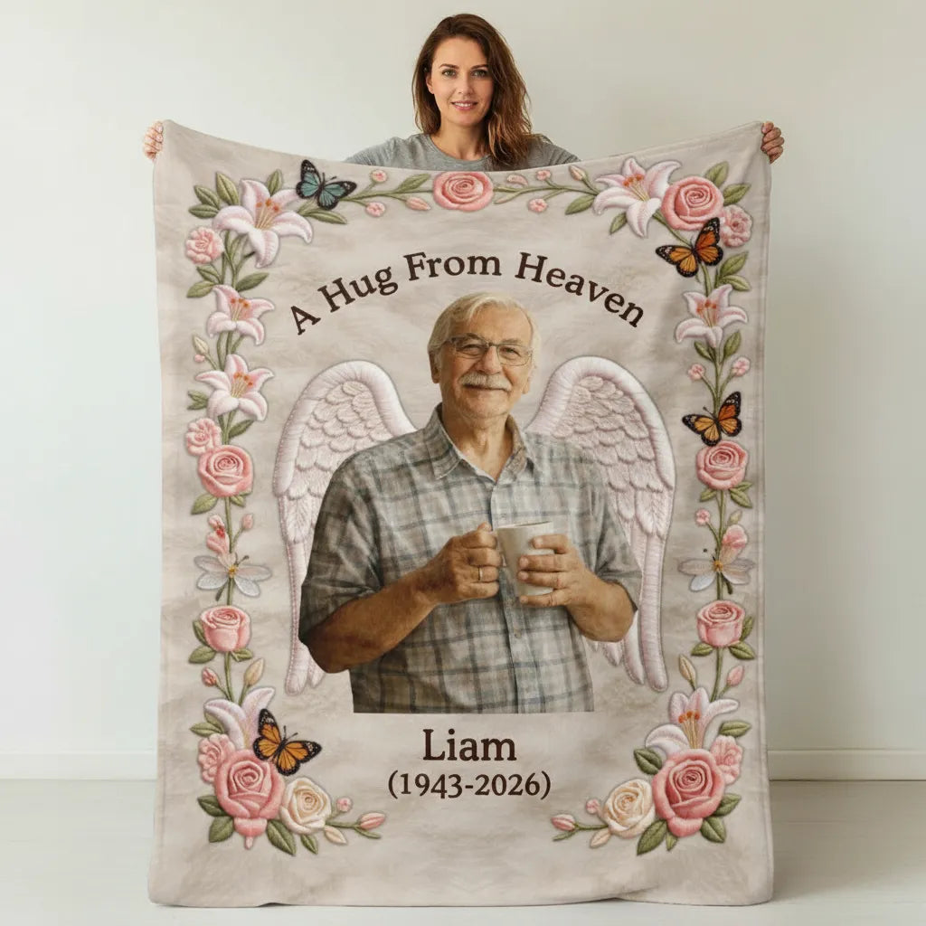 A Hug From Heaven - Memorial Blanket