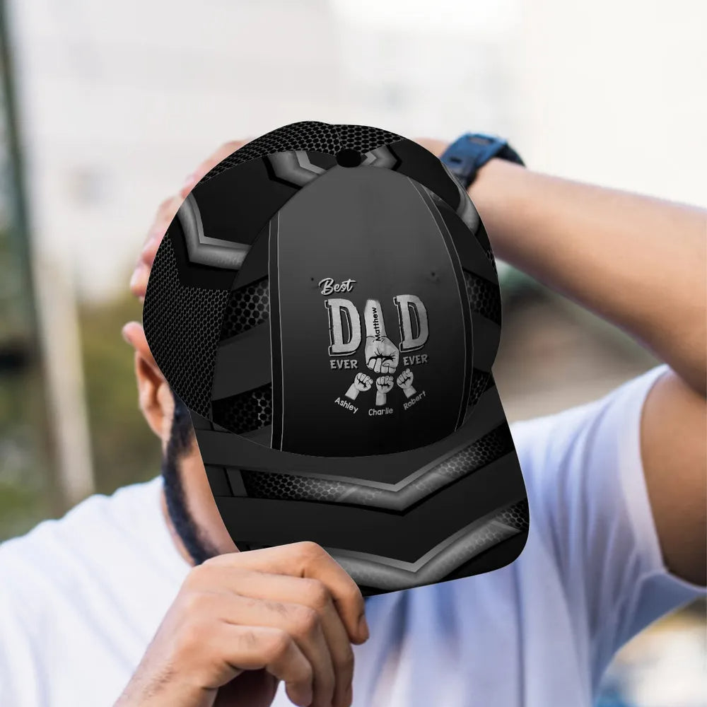 Best Dad Ever Fist Bump - Personalized Classic Cap - Gift For Father, Father's Day 6-1_cd5ec6e6-634f-4561-9a1a-94959c32799b.jpg