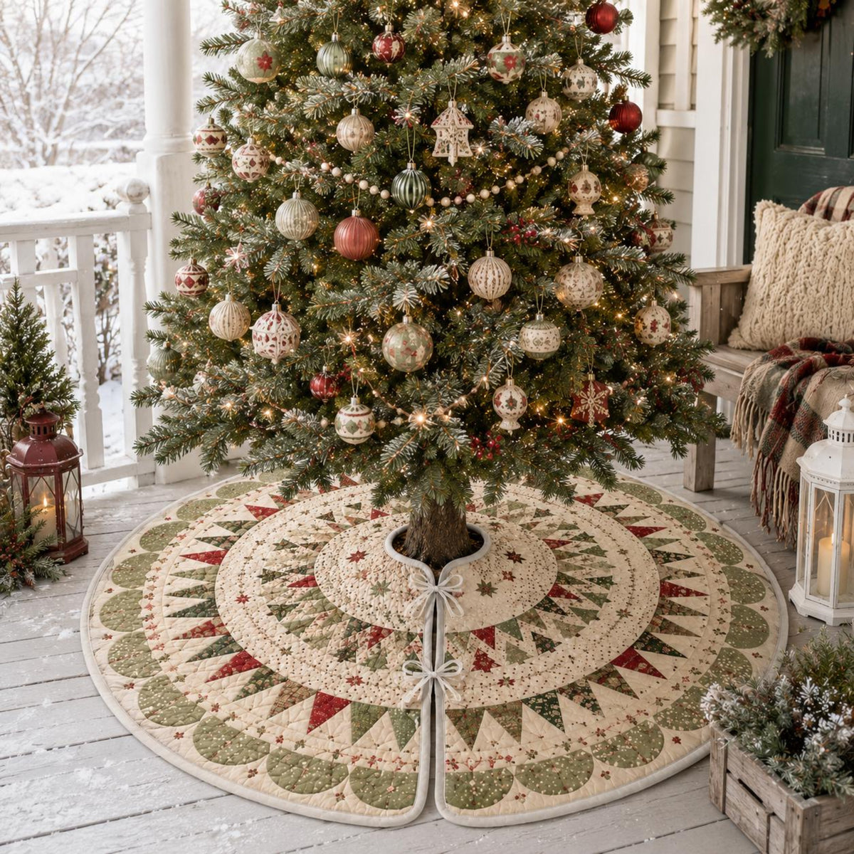 Personalized Christmas Tree Skirt, Aspen Tree Print, Holiday Home Decor 603f2e6f-0b35-4390-a4a7-25f6148bc9ef-3.jpg