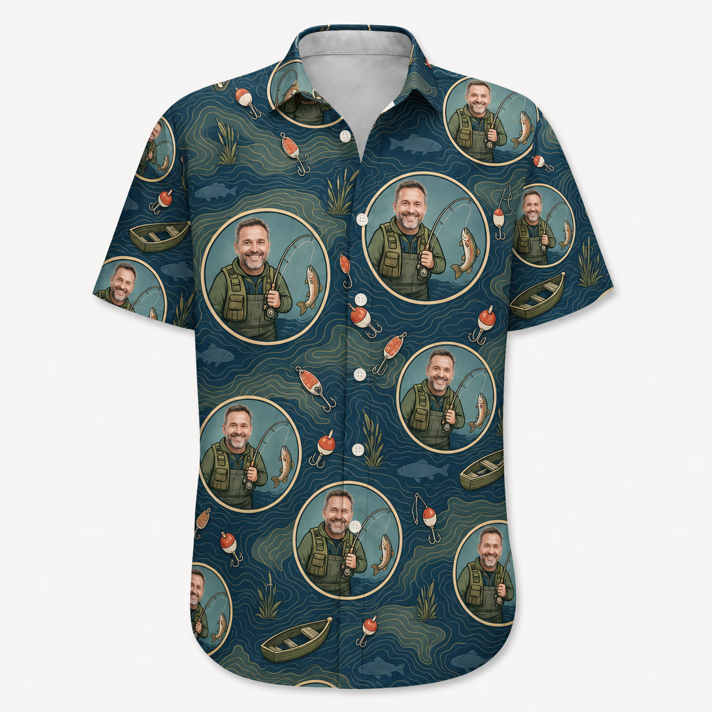 Custom Face Fisherman Hawaiian Shirt – Lake Map Pattern - Personalized Hawaiian Shirt 606932b0-a25e-4d06-82ba-698008b84745.png