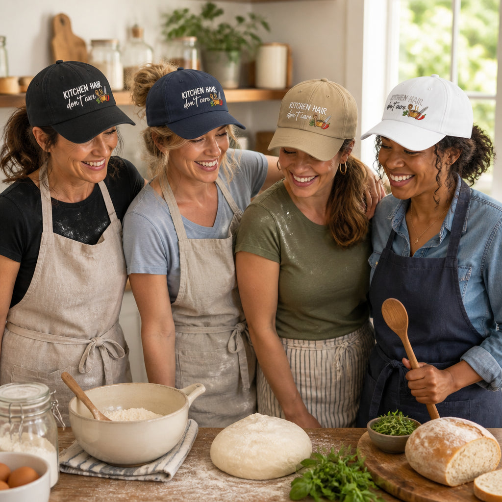 Kitchen Hair Dont Care Cap - Available in multiple colors