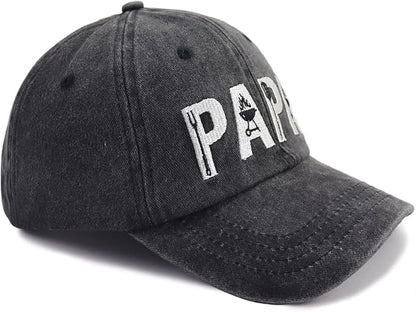 Grill Papa Hats, BBQ Accessories for Dad Father Grandpa Gifts, Adjustable Embroidered Cotton Men Baseball Caps 61-U3ZbqI7L._AC_SX679.jpg