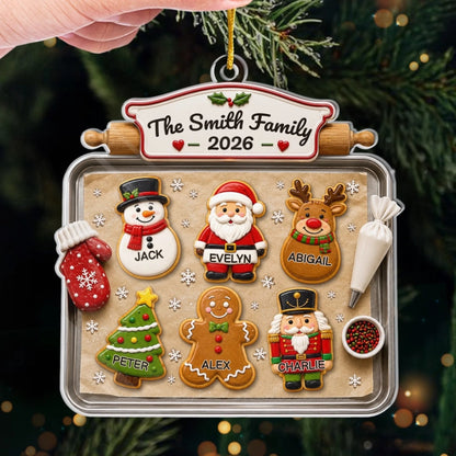 Sweetest Family In The World - Personalized Acrylic Ornament - Christmas Gift For Family 6115dba5-082f-4709-9bf4-f60c1f98648d-banner-4.jpeg