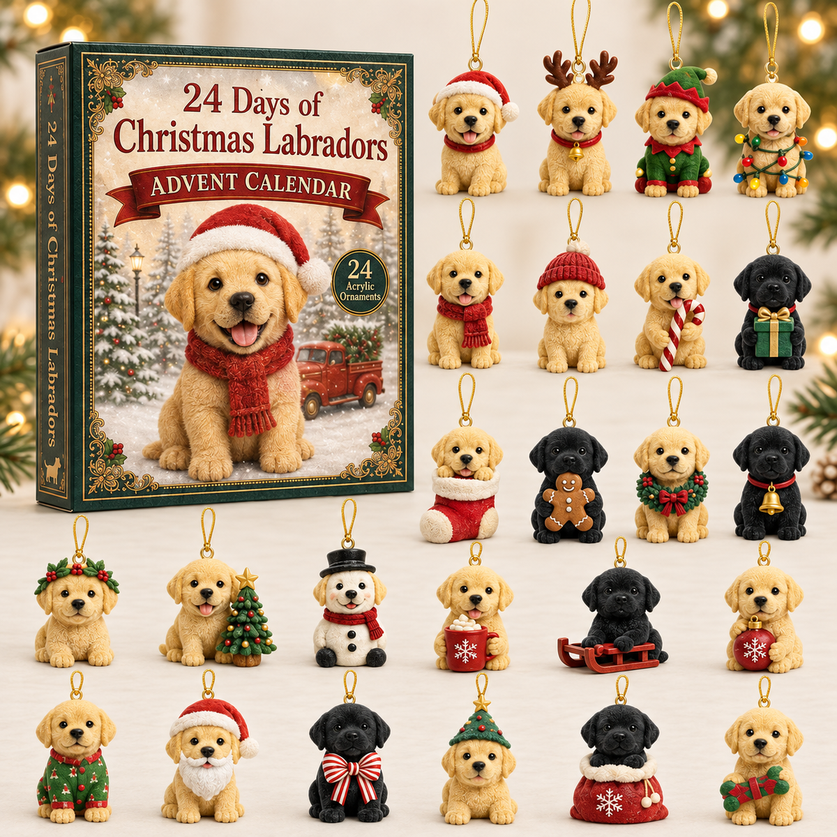 Christmas Labrador Advent Calendar 2026 - 24-Day Festive Countdown, Acrylic Charms Blind Box - Gift For Labrador Lovers 61223743-4fe3-462d-a7c4-1cb15e5c55c6-labrador-box-charms.png